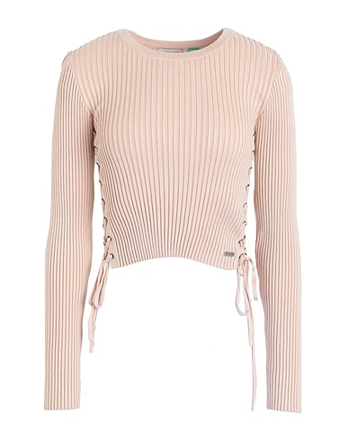 GUESS Pullover Beige 71% Viscosa, 29% Poliammide