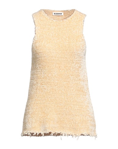 JIL SANDER Sleeveless jumper 69% Silk, 31% Cotton