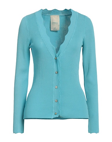 COMPAGNIA ITALIANA Cardigan Azure 65% Viscose, 35% Polyamide