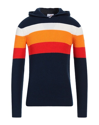 MICHAEL KORS x ELLESSE 풀오버 미드나잇 블루 100% 메리노 울