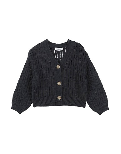 NAME IT® Cardigan Midnight blue 68% Acrylic, 29% Polyamide, 3% Metallic fiber