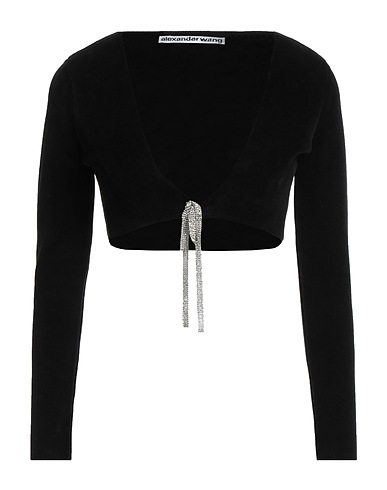 ALEXANDER WANG Coprispalle Nero 88% Cotone, 11% Poliammide, 1% Elastan