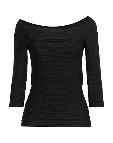 LIVIANA CONTI Jumper Black 65% Viscose, 35% Polyamide