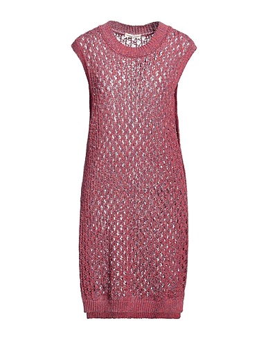 ROSSOPURO Sleeveless sweater Coral 60% Polyester, 40% Cotton
