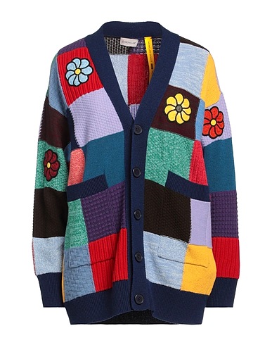 1 MONCLER JW ANDERSON Cardigan Navy 70% Virgin Wool, 30% Cashmere