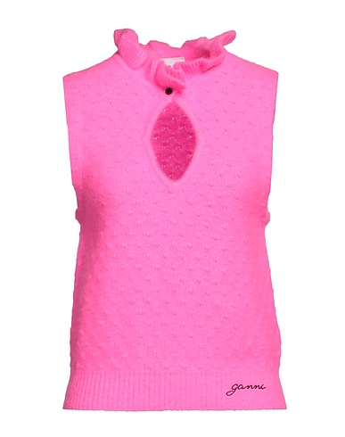 GANNI Jumper Fuchsia 32% Alpaca wool, 32% Merino Wool, 30% Polyamide, 6% Elastane