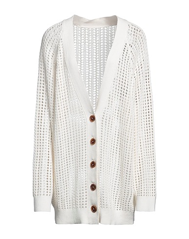 ERIKA CAVALLINI Cardigan Off white 100% Cotton