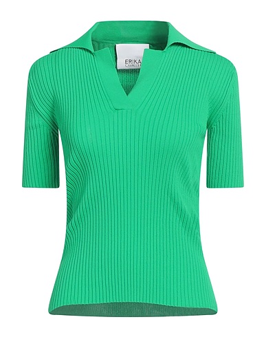 ERIKA CAVALLINI Jumper Green 65% Viscose, 35% Polyamide