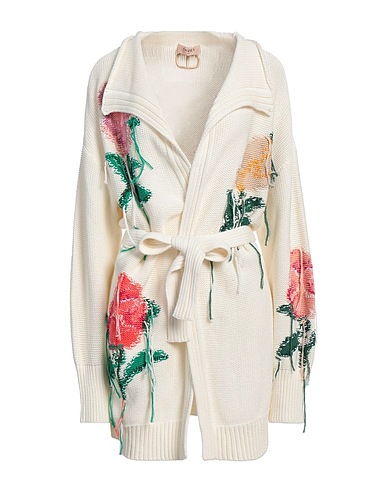 TWINSET Cárdigan Blanco 100% Algodón, Acrílico