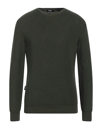 C'N'C' COSTUME NATIONAL Jumper Military green 50% Cotton, 50% Acrylic