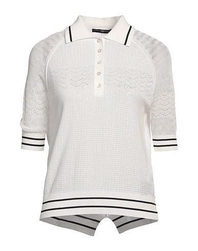 HIGH Sweater White 50% Modal, 50% Cotton