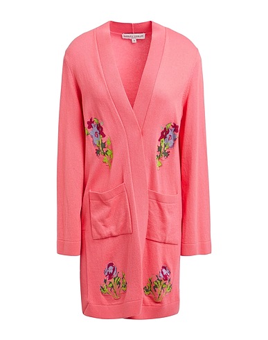 BARBARA LOHMANN Cardigan Pink 98% Cashmere, 2% Elastane