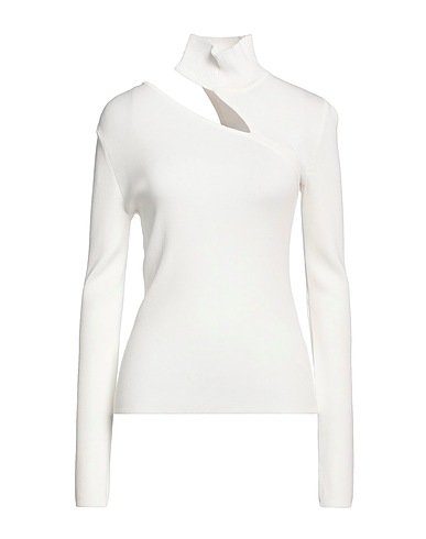 BCBGMAXAZRIA Turtleneck Ivory 65% Viscose, 35% Nylon
