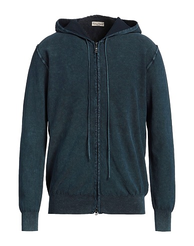 CASHMERE COMPANY Cardigan Navy 70% Cotton, 30% Silk
