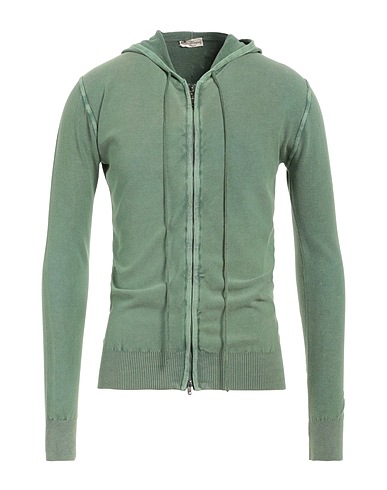 CASHMERE COMPANY Cardigan Green 70% Cotton, 30% Silk