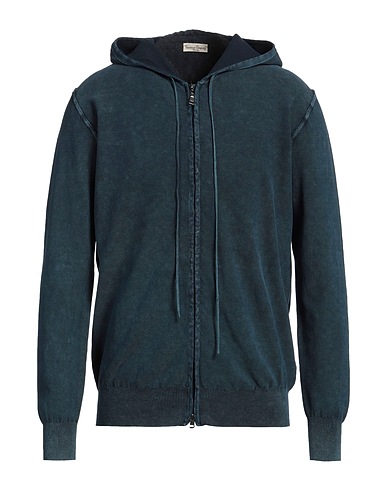 CASHMERE COMPANY Свитер на молнии BLU NAVY 70% Хлопок, 30% Шелк