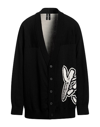 Y-3 Cardigan Black 54% Recycled polyester, 44% Lyocell, 2% Polypropylene