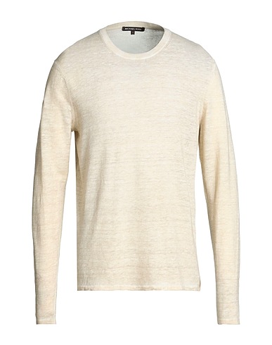 MICHAEL KORS MENS Jumper Beige 70% Linen, 30% Cotton