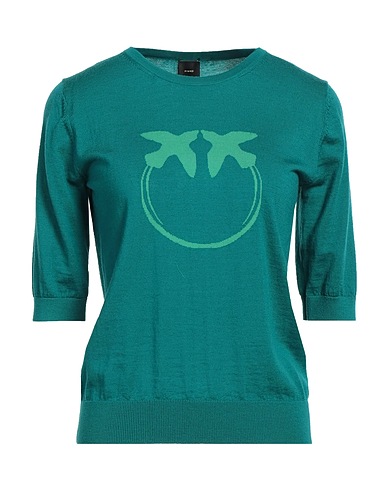 PINKO Jumper Emerald green 100% Wool