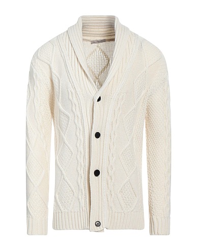 HINNOMINATE Cardigan Avorio 50% Lana, 50% Acrilico