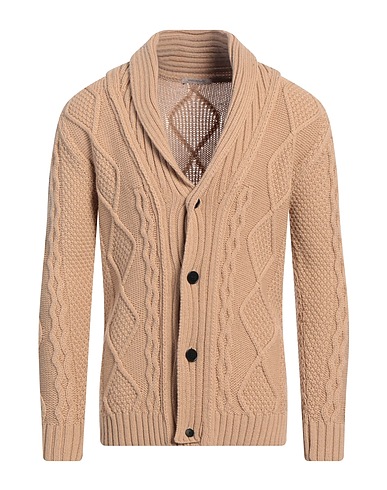 HINNOMINATE Cardigan Beige 50% Wool, 50% Acrylic