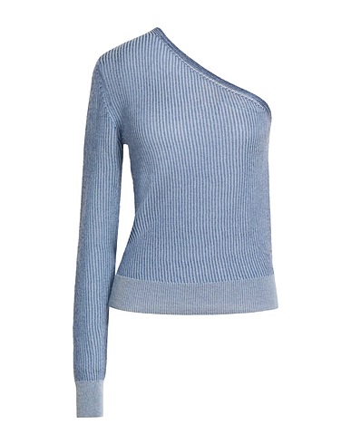 FORTE_FORTE Pullover Blu 45% Lana mohair, 35% Viscosa, 20% Poliammide