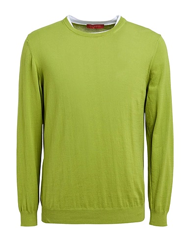 DANIELE FIESOLI Pullover Verde chiaro 100% Cotone