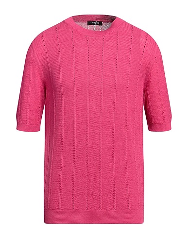 MASQ Jumper Magenta 75% Linen, 25% Cotton