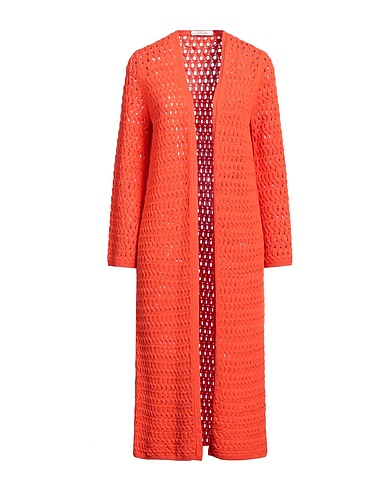 DOROTHEE SCHUMACHER Full-length jacket Orange 44% Wool, 36% Cotton, 20% Polyamide