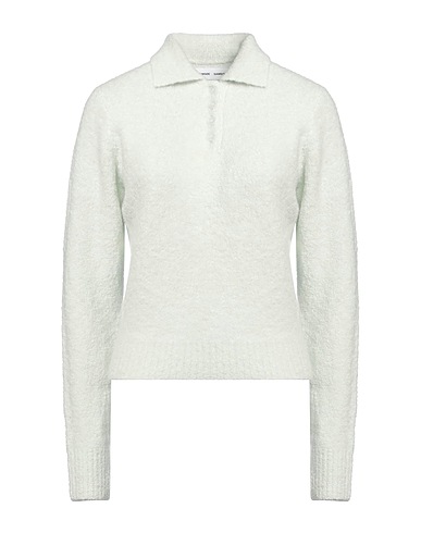 SAMSØE Φ SAMSØE Sweater Light green 58% Alpaca wool, 40% Nylon, 2% Elastane