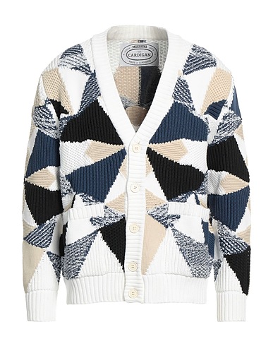 MISSONI カーディガン ホワイト コットン 68% / ナイロン 32%
