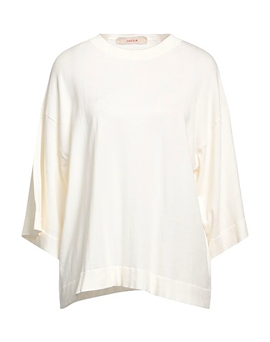 JUCCA Jumper Ivory 100% Cotton