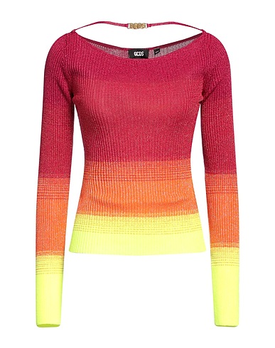 GCDS Pullover Porpora 60% Viscosa, 27% Poliestere, 13% Fibra di metallo