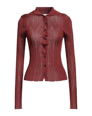 ISABEL BENENATO Cardigan Brown 100% Viscose