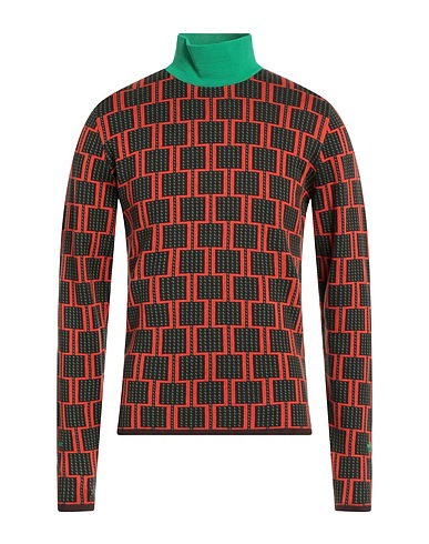 ADIDAS ORIGINALS by WALES BONNER Turtleneck Dark brown 53% Cotton, 40% Viscose, 7% Polyamide