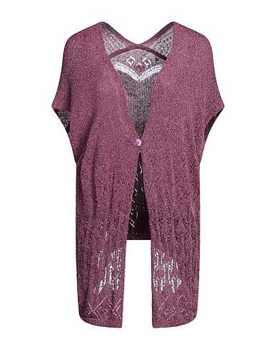 TWINSET Cardigan Mauve 66% Viscose, 29% Polyamide, 5% Polyacrylic