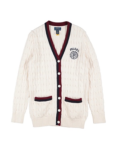 POLO RALPH LAUREN Cardigan Off white 100% Cotton