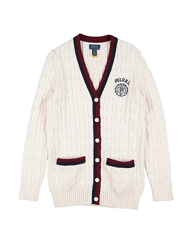 POLO RALPH LAUREN Cárdigan Hueso 100% Algodón