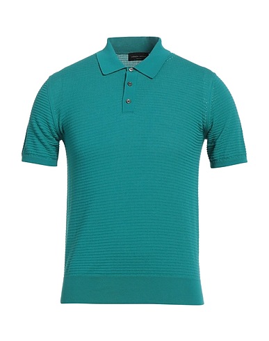 ROBERTO COLLINA Pullover Verde smeraldo 100% Cotone