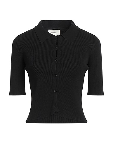 VICOLO Sweater Black 70% Viscose, 30% Polyester
