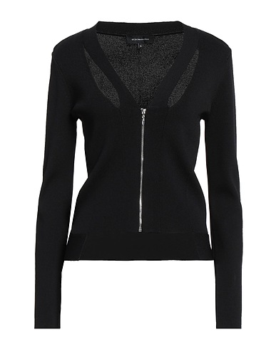 BCBGMAXAZRIA Cardigan Black 80% Viscose, 20% Nylon