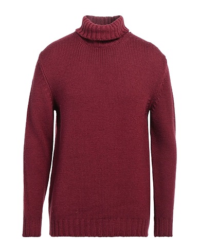 PT Torino Rollkragenpullover Purpur 100% Schurwolle