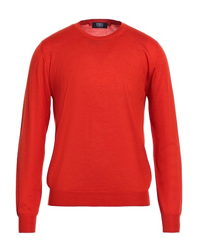 FEDELI Jersey Naranja 70% Cachemir, 30% Seda