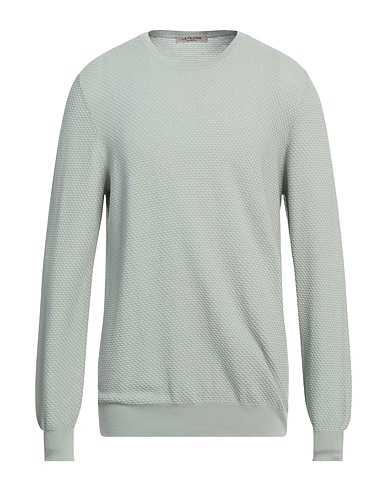 LA FILERIA Sweater Sage green 100% Cotton