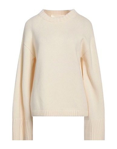 BY MALENE BIRGER Cashmere jumper Ivory 90% Cashmere, 10% Merino Wool