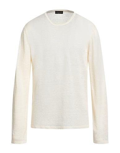 ROBERTO COLLINA Pullover Avorio 100% Lino