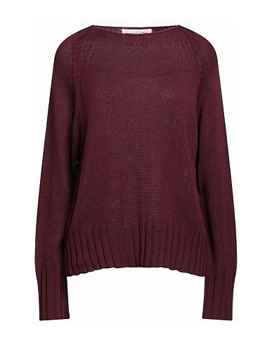LAMBERTO LOSANI Sweater Plum 52% Silk, 48% Cashmere