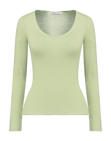 LAMBERTO LOSANI Cashmere blend Light green 86% Cashmere, 14% Elastane