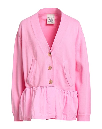 SEMICOUTURE Cardigan Pink 100% Cotton