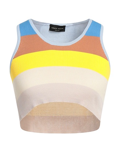 ROBERTO COLLINA Top Light blue 100% Cotton